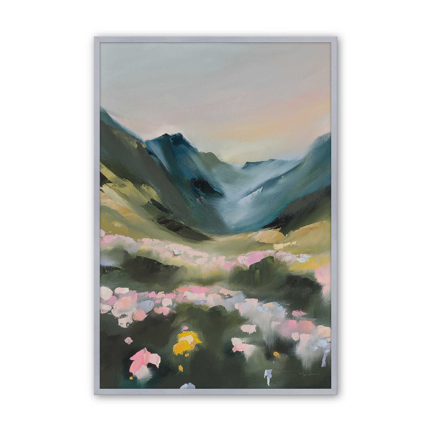 [Color:Polished Chrome], Picture of art in a Polished Chrome frame