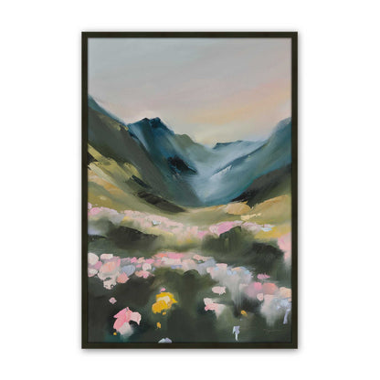 [Color:Satin Black], Picture of art in a Satin Black frame