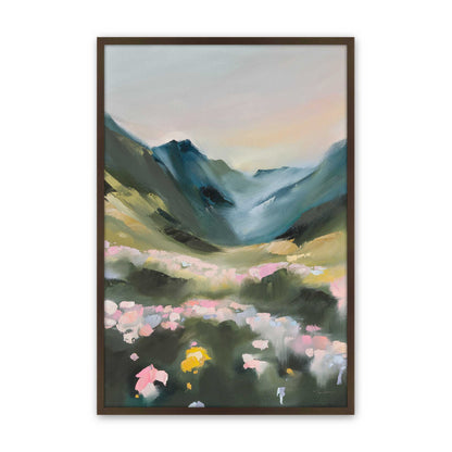 [Color:Brown], Picture of art in a Brown frame