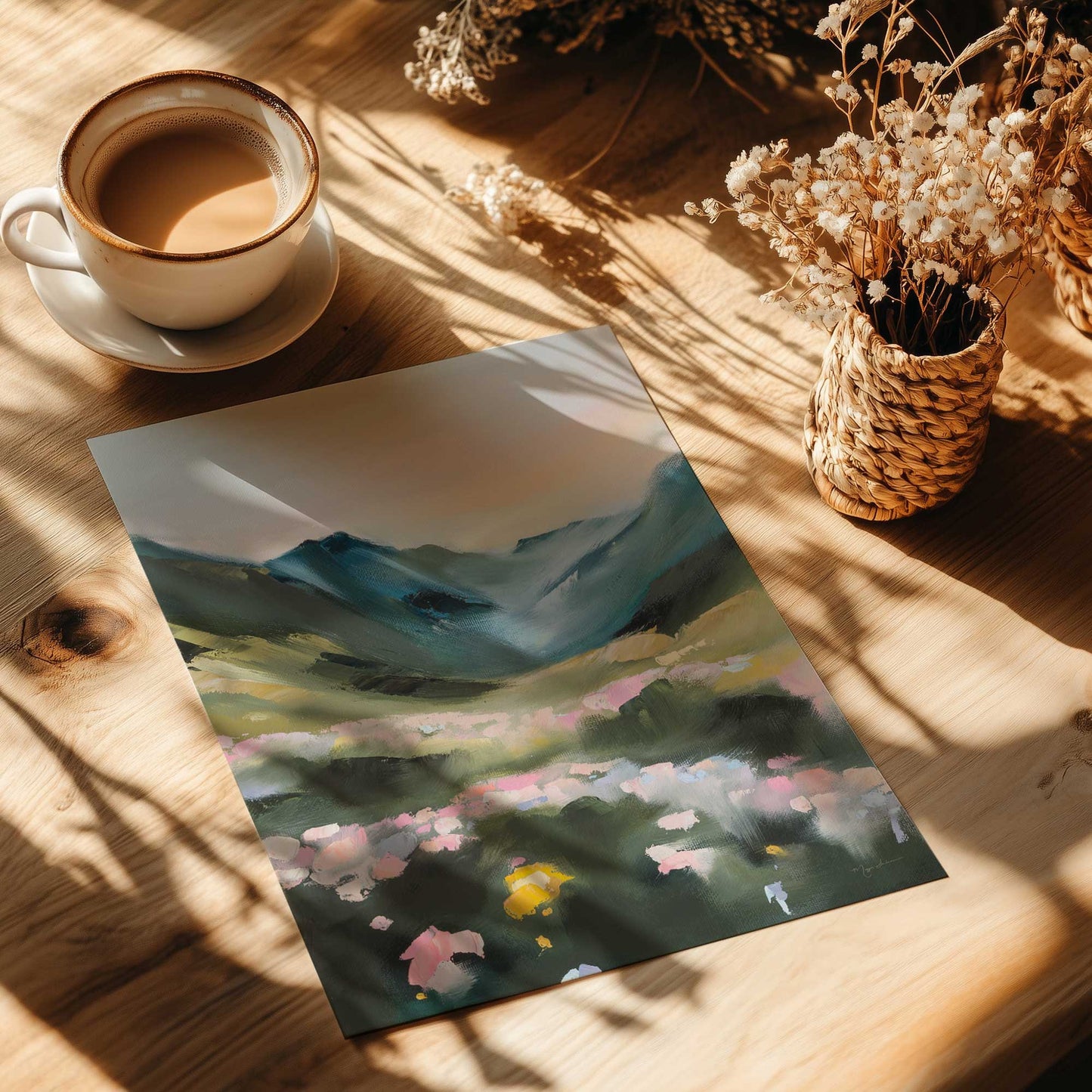 [Color:Rolled Print], Picture of close up of art