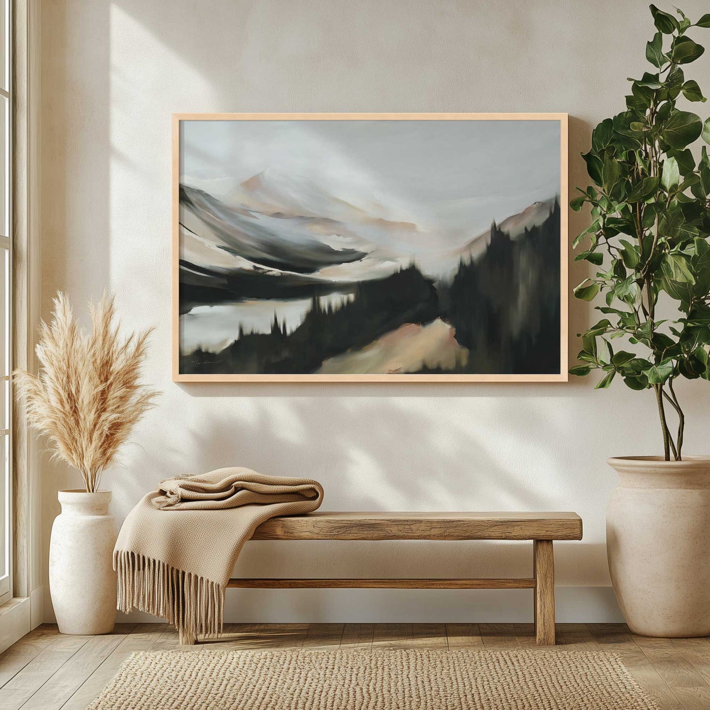 Picture of art in a room