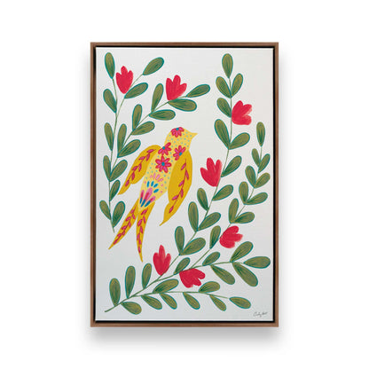 [Color:Walnut], Picture of art in a Walnut frame