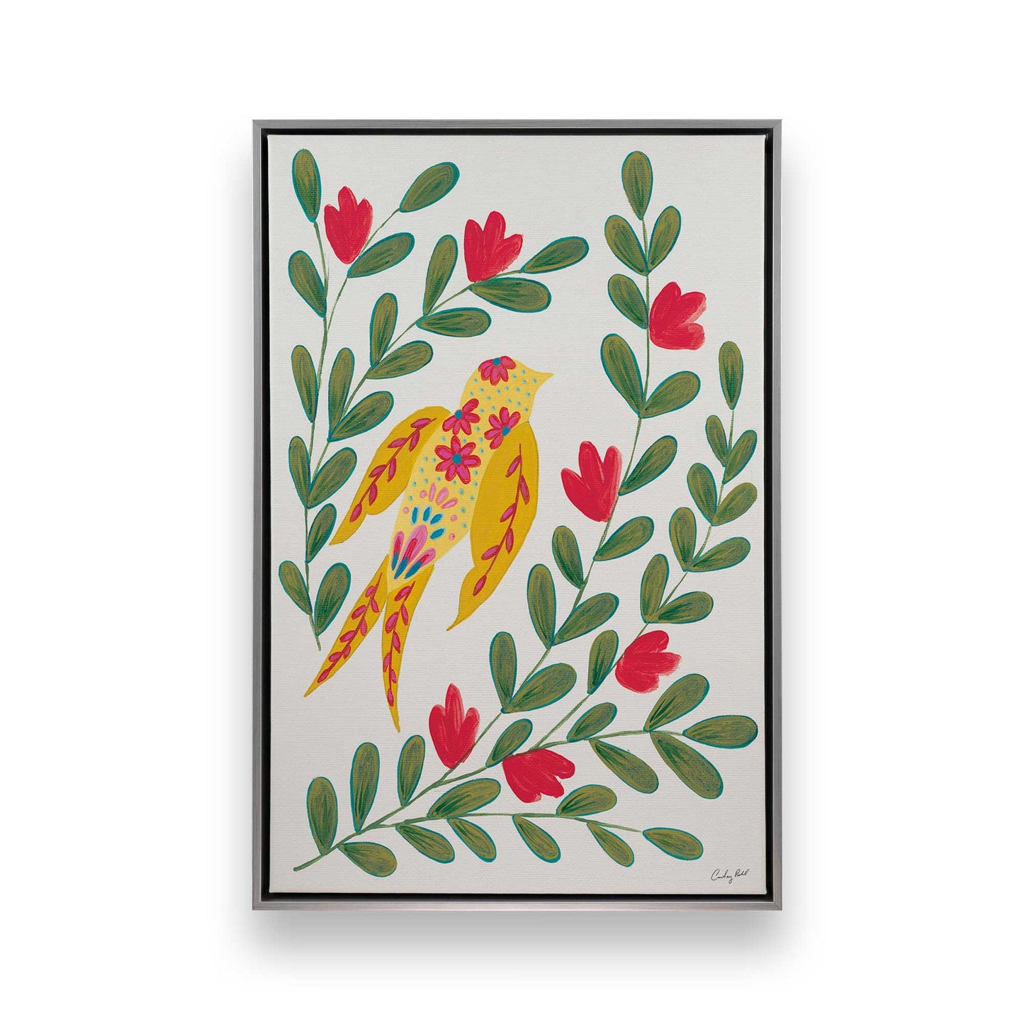 [Color:Polished Chrome], Picture of art in a Polished Chrome frame