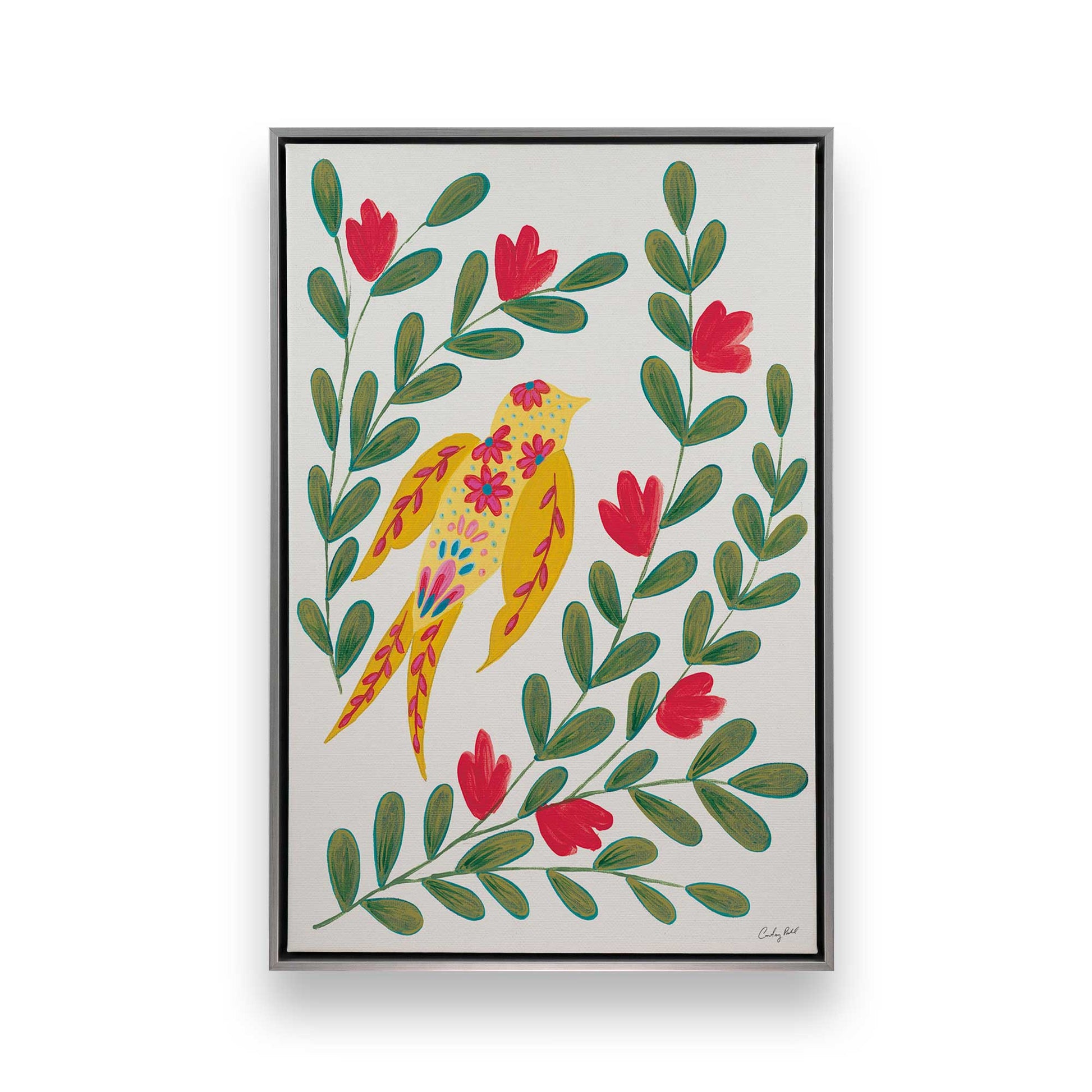 [Color:Polished Chrome], Picture of art in a Polished Chrome frame