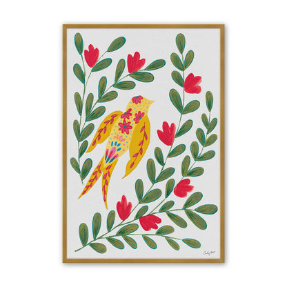 [Color:Polished Gold], Picture of art in a Polished Gold frame