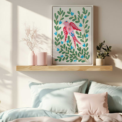 Picture of art in a room