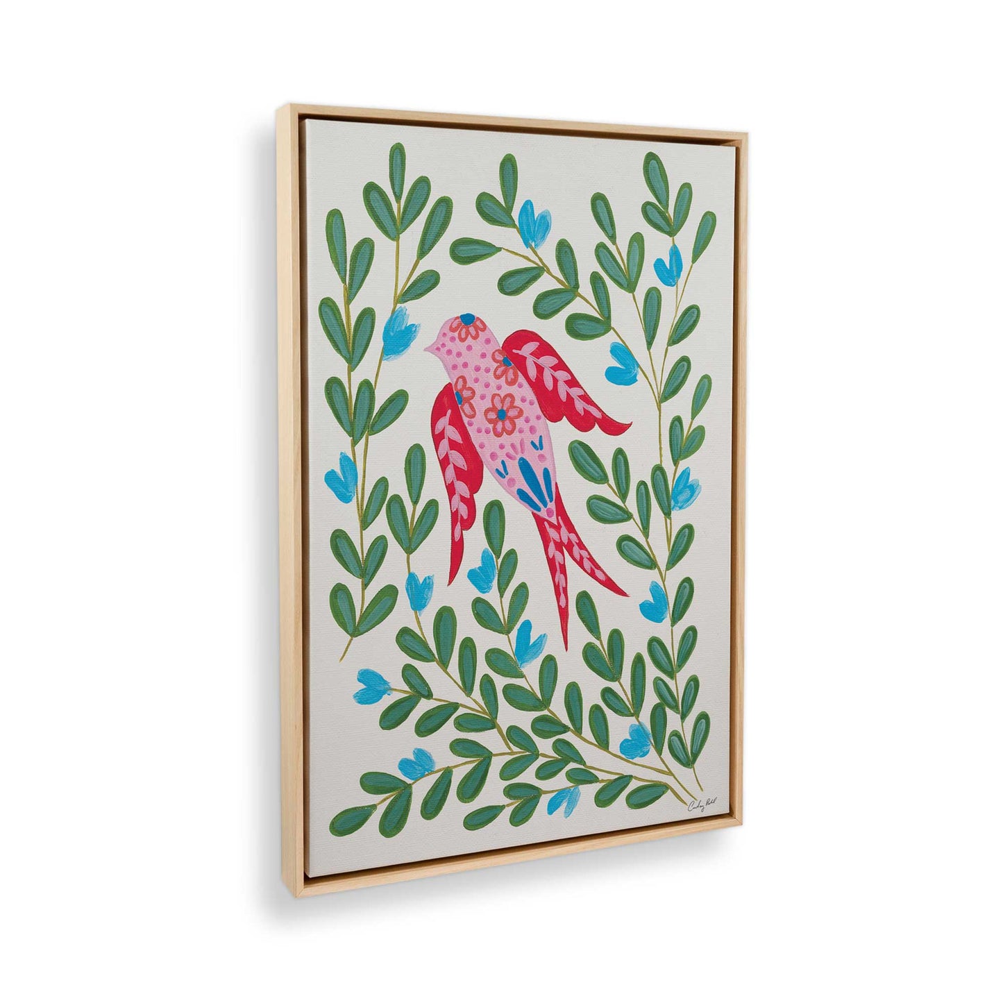 [Color:American Maple], Picture of the corner of the art