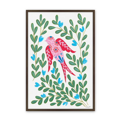 [Color:Belvinder Brown], Picture of art in a Belvinder Brown frame