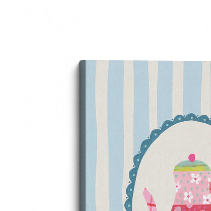 [Color:Stretched Canvas], Picture of the corner of the art