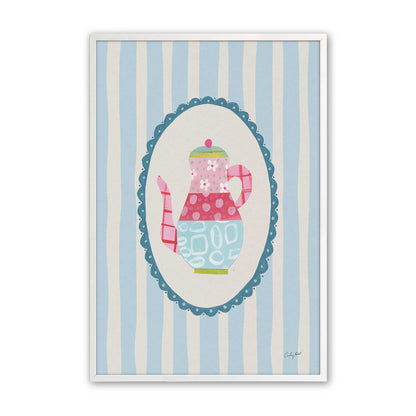 [Color:Opaque White], Picture of art in a Opaque White frame