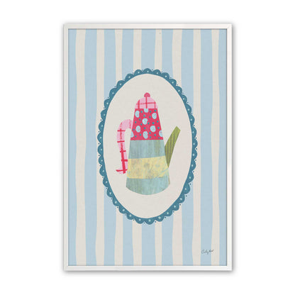 [Color:Opaque White], Picture of art in a Opaque White frame