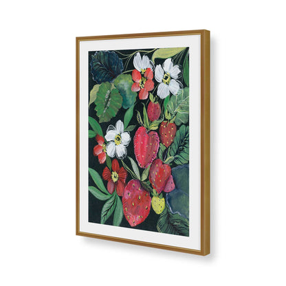 [Color:Polished Gold], Picture of art in a Polished Gold frame of the corner