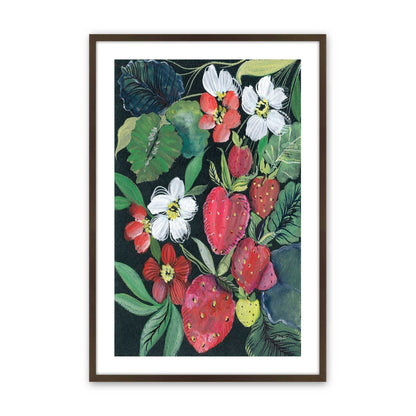 [Color:Belvinder Brown], Picture of art in a Belvinder Brown frame