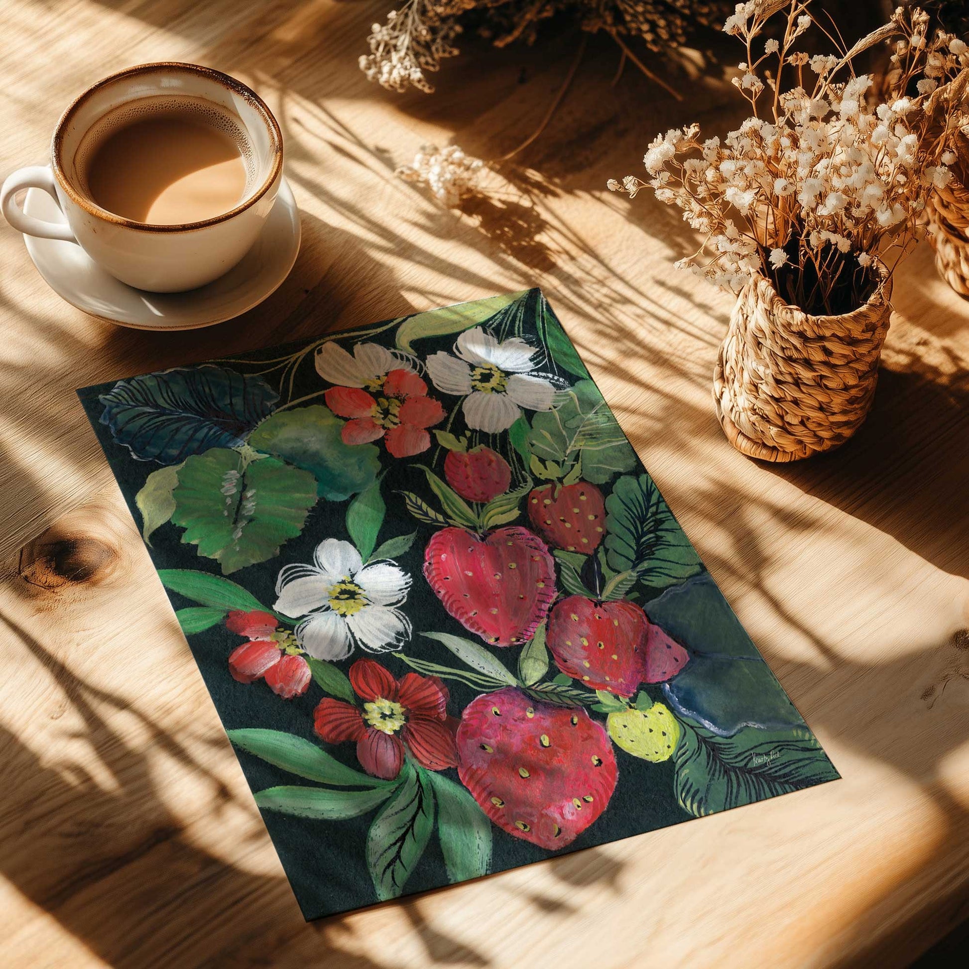 [Color:Rolled Print], Picture of close up of art