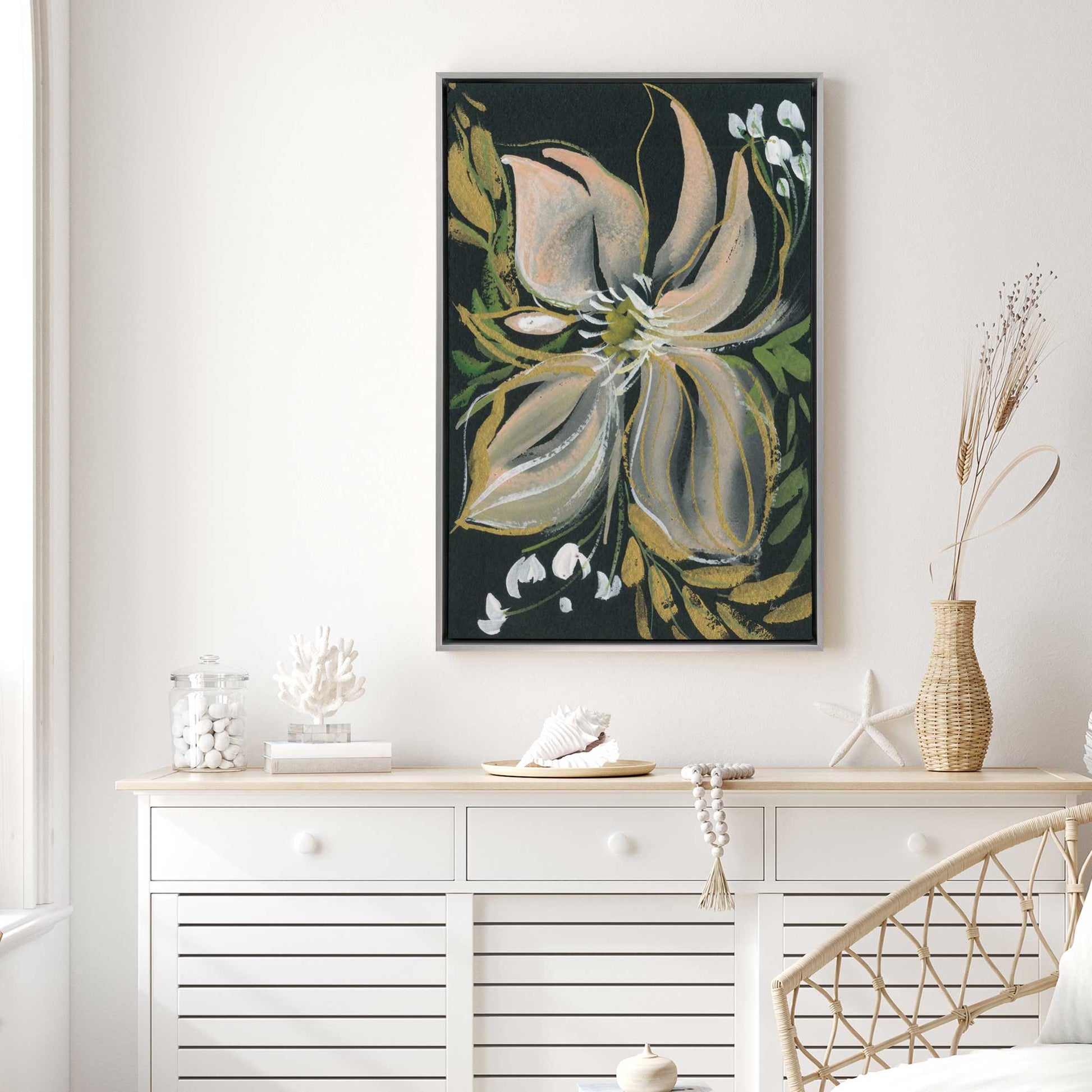 Picture of art in a room