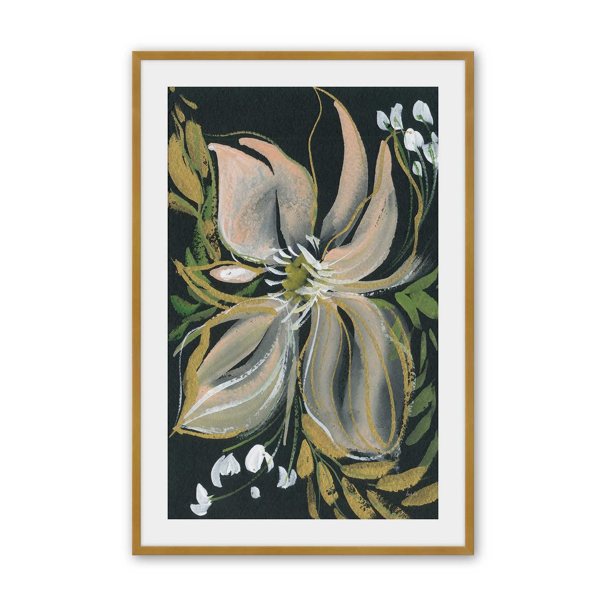 [Color:Polished Gold], Picture of art in a Polished Gold frame