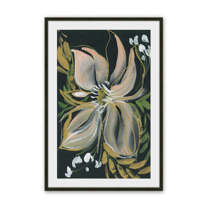 [Color:Satin Black], Picture of art in a Satin Black frame