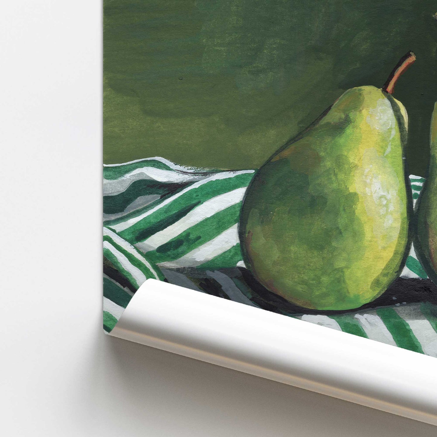 [Color:Rolled Print], Picture of close up of art