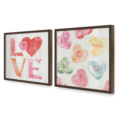 [Color:Espresso], Picture of art in a Espresso frame of the corner