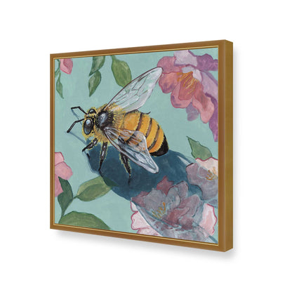 [Color:Polished Gold], Picture of art in a Polished Gold frame of the corner