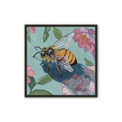 [Color:Satin Black], Picture of art in a Satin Black frame