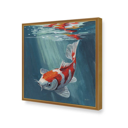 [Color:Polished Gold], Picture of art in a Polished Gold frame of the corner