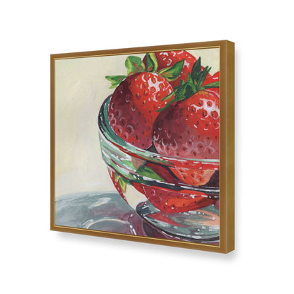 [Color:Polished Gold], Picture of art in a Polished Gold frame of the corner