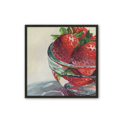 [Color:Satin Black], Picture of art in a Satin Black frame