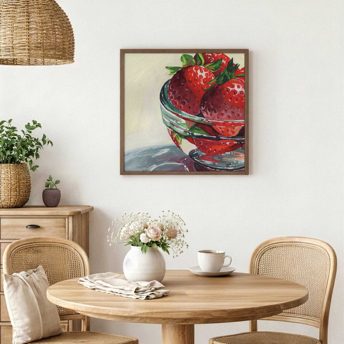Picture of art in a room