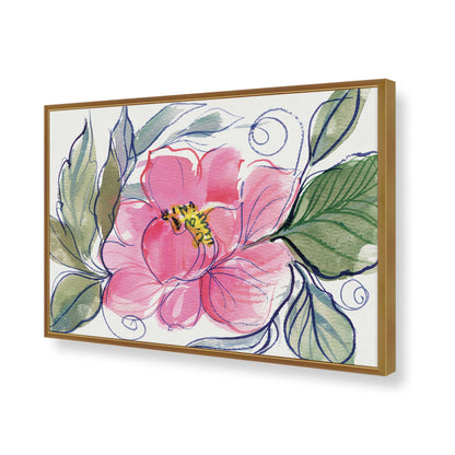 [Color:Polished Gold], Picture of art in a Polished Gold frame of the corner