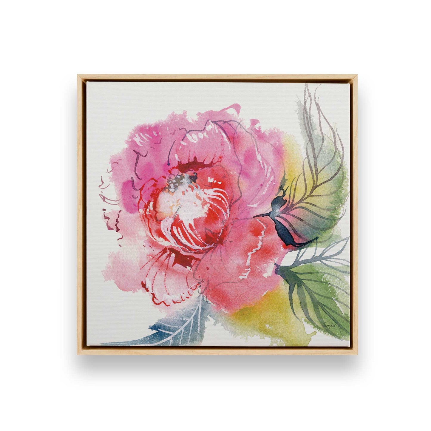 [Color:American Maple], Picture of art in a American Maple frame