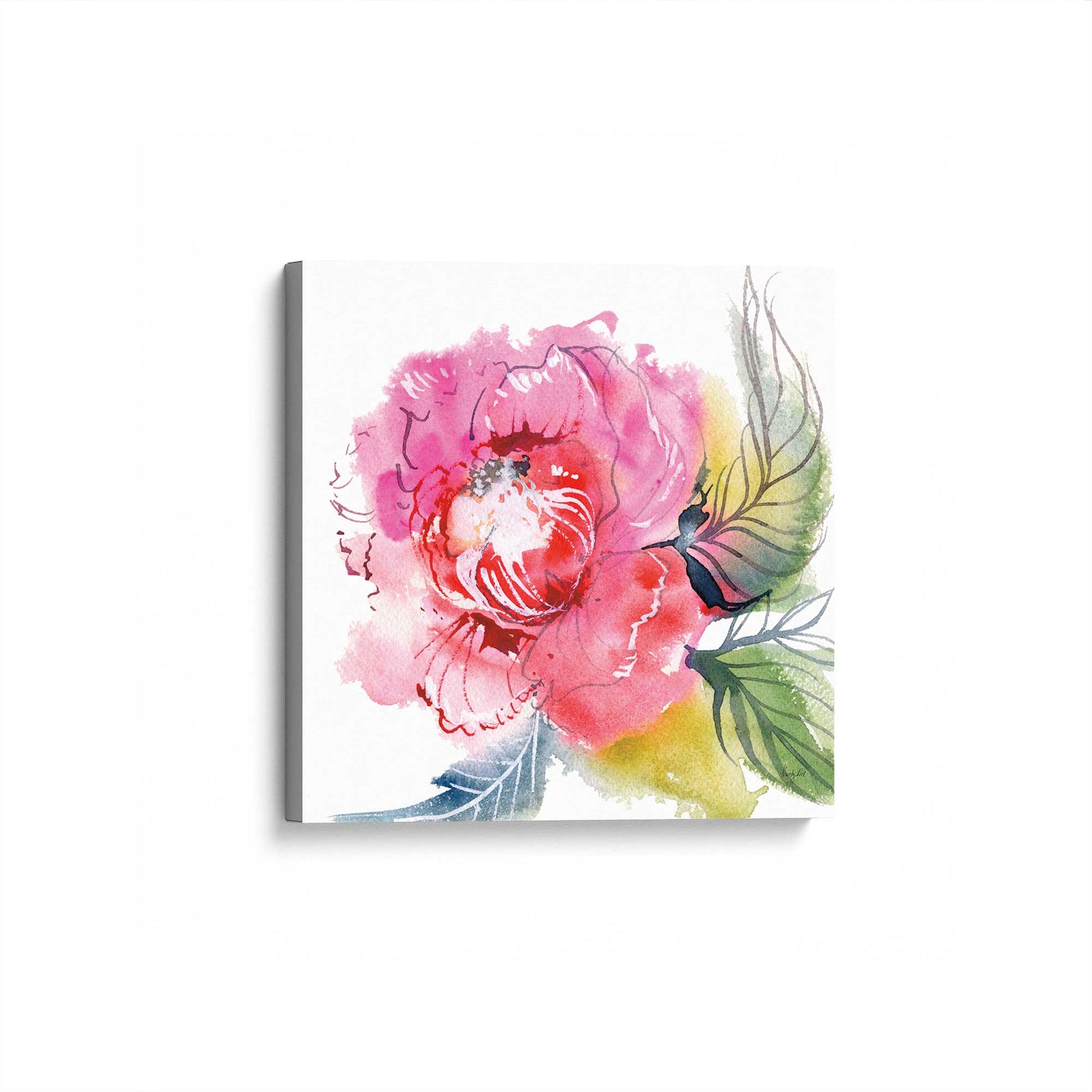 [Color:Stretched Canvas], Picture of art at an angle