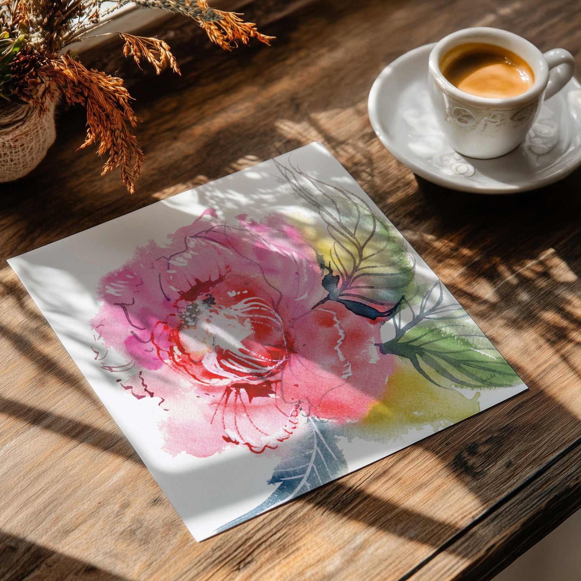[Color:Rolled Print], Picture of close up of art