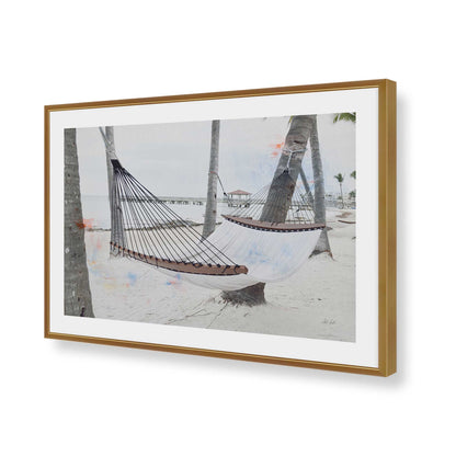 [Color:Polished Gold], Picture of art in a Polished Gold frame of the corner