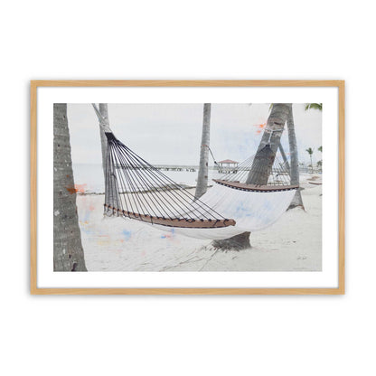[Color:American Maple], Picture of art in a American Maple frame