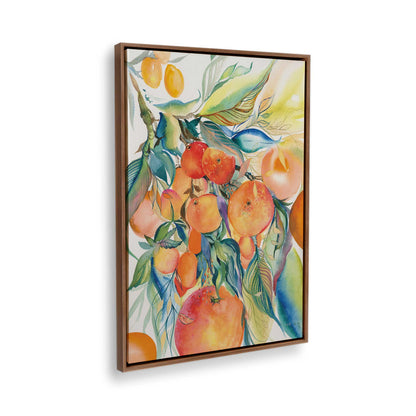 [Color:Walnut], Picture of the corner of the art