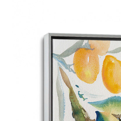 [Color:Polished Chrome], Picture of art in a Polished Chrome frame at an angle