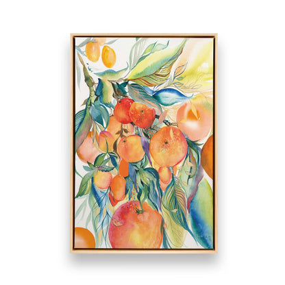 [Color:American Maple], Picture of art in a American Maple frame