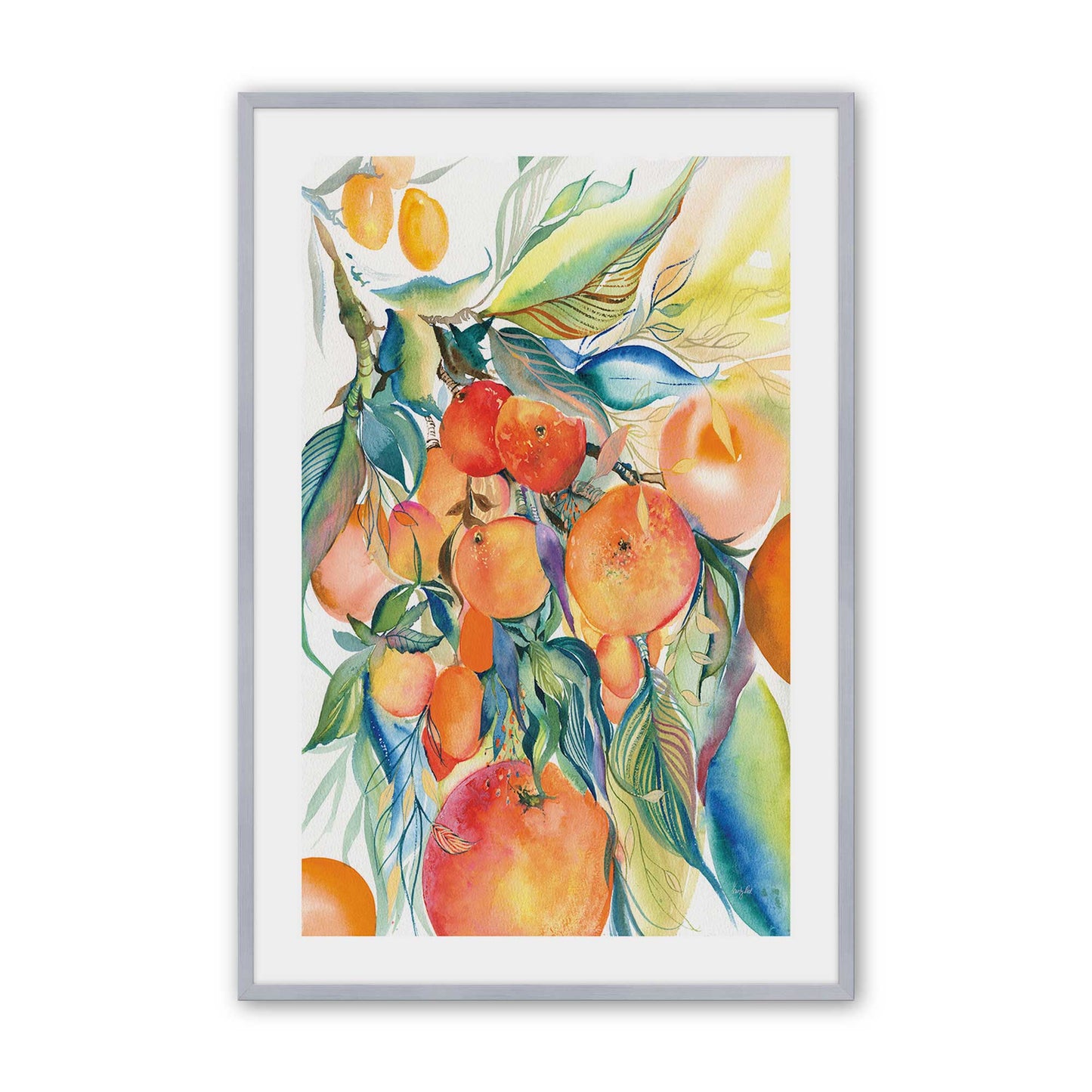 [Color:Polished Chrome], Picture of art in a Polished Chrome frame