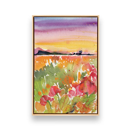 [Color:American Maple], Picture of art in a American Maple frame