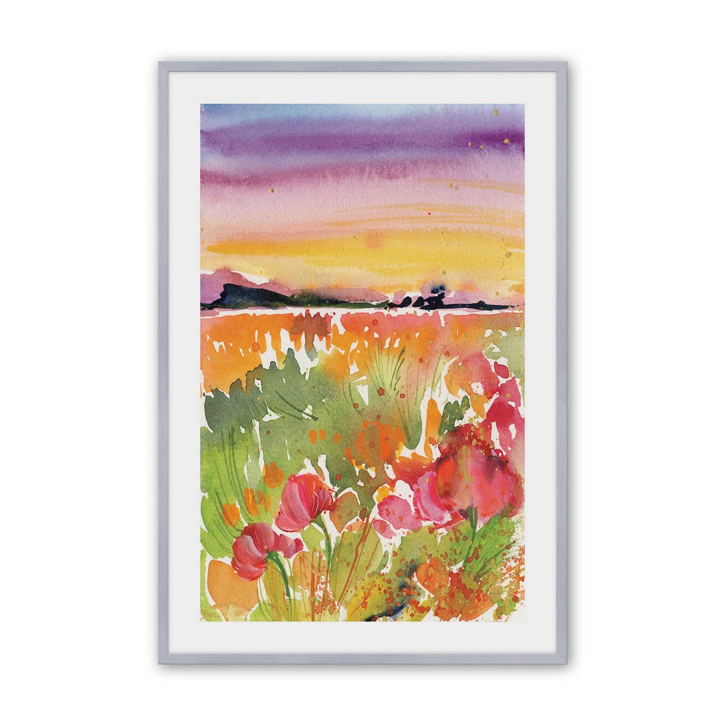 [Color:Polished Chrome], Picture of art in a Polished Chrome frame