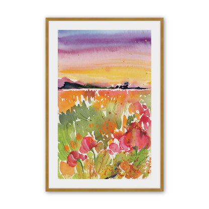 [Color:Polished Gold], Picture of art in a Polished Gold frame