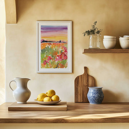 Picture of art in a room