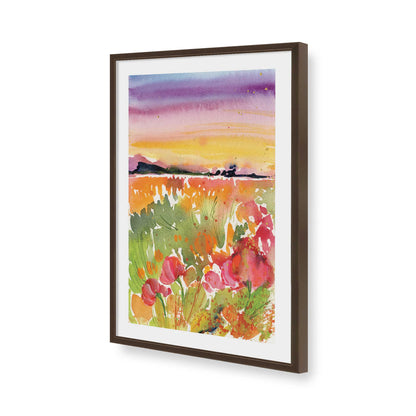 [Color:Belvinder Brown], Picture of art in a Belvinder Brown frame of the corner