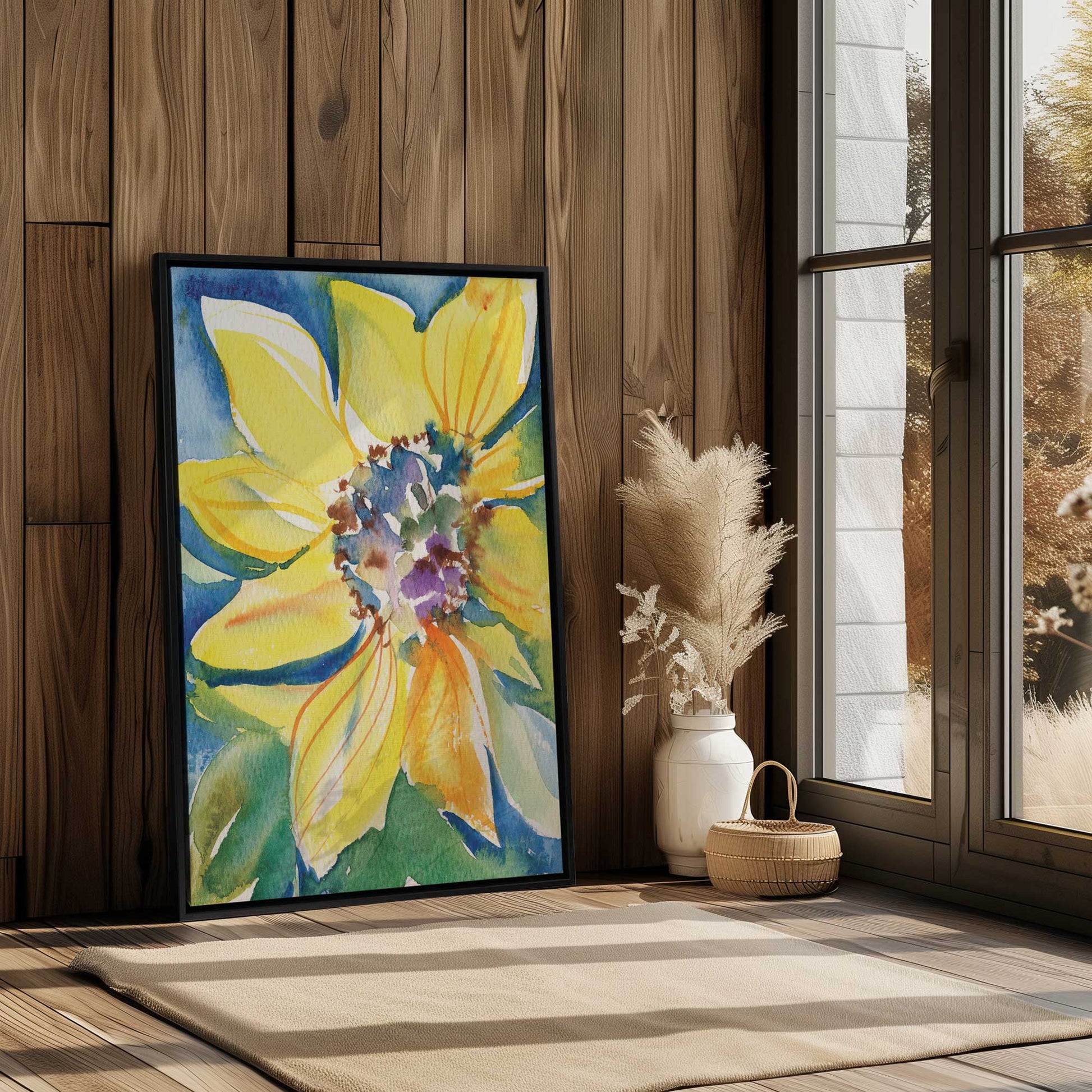 Picture of art in a room