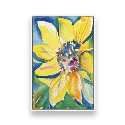 [Color:Opaque White], Picture of art in a White frame