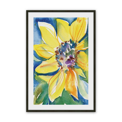 [Color:Satin Black], Picture of art in a Satin Black frame