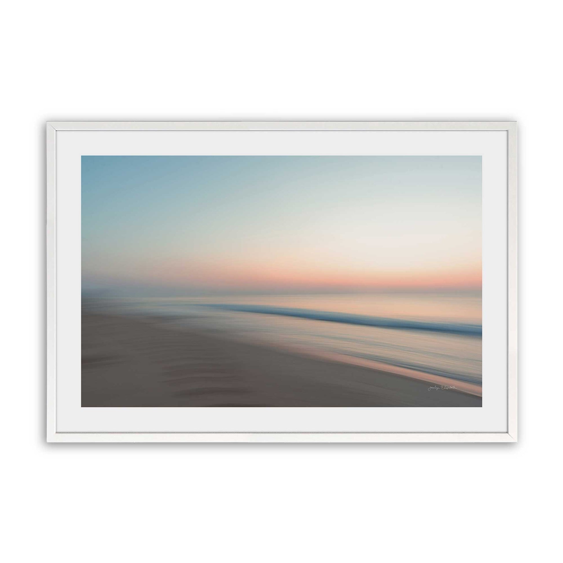 [Color:Opaque White], Picture of art in a Opaque White frame