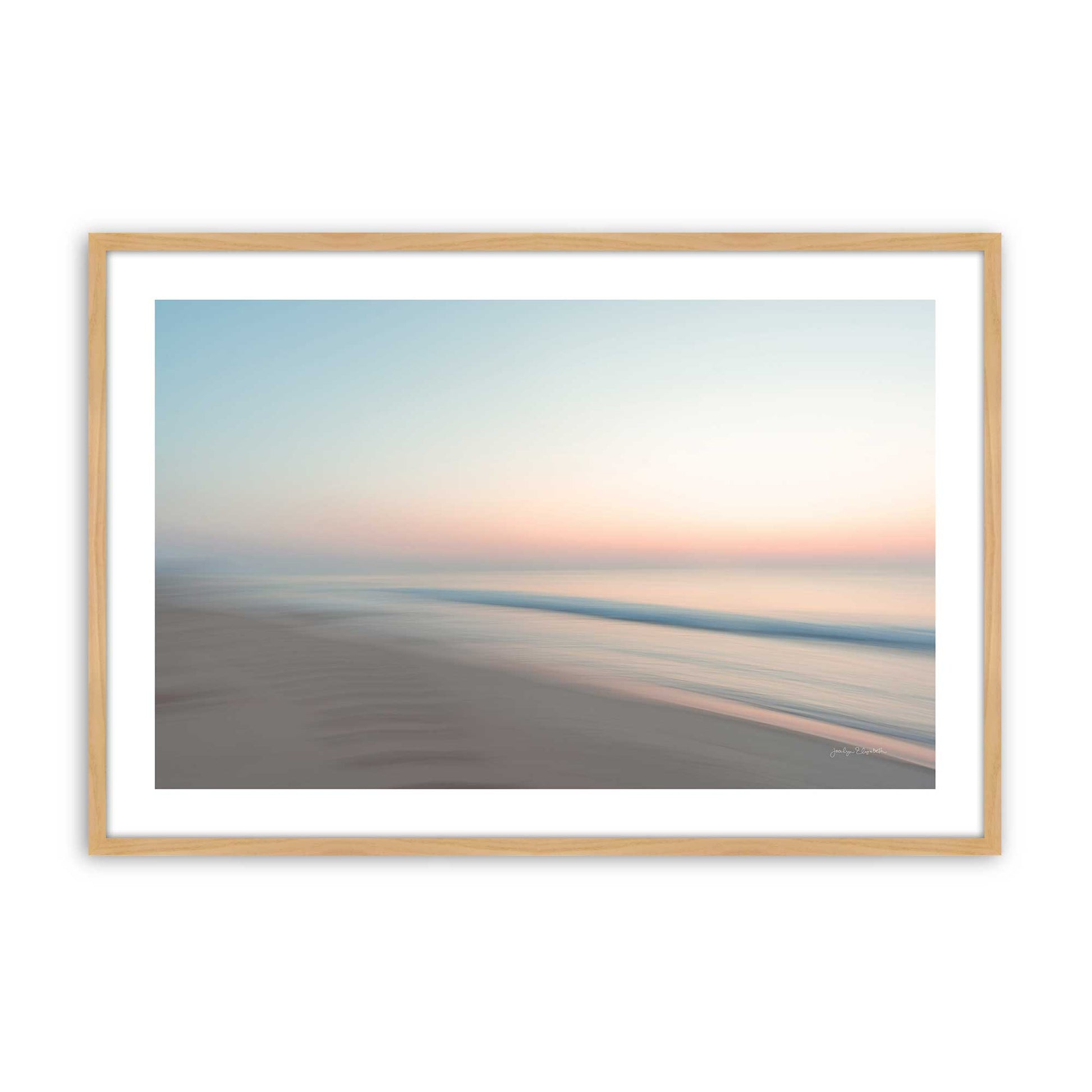 [Color:American Maple], Picture of art in a American Maple frame