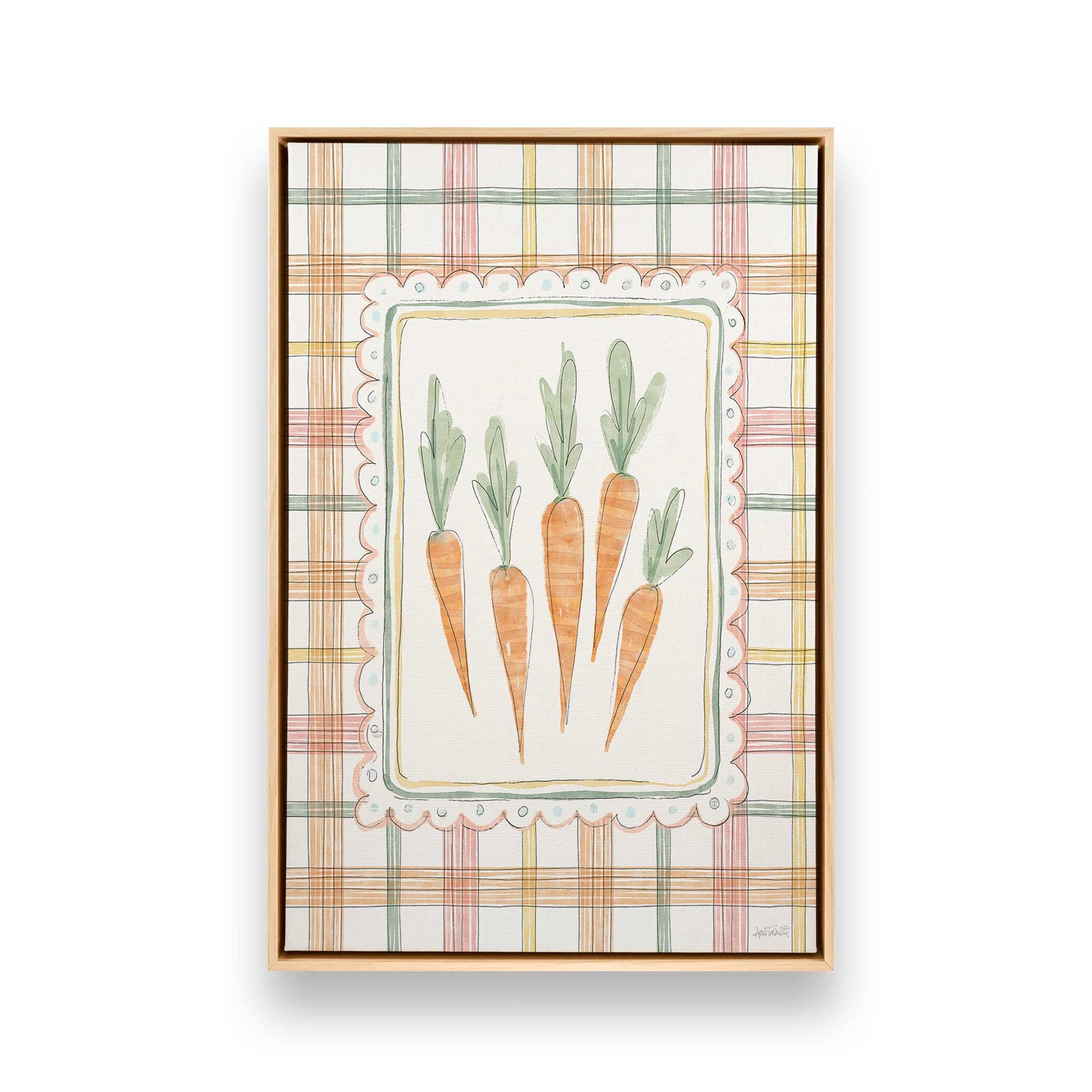 [Color:American Maple], Picture of art in a American Maple frame